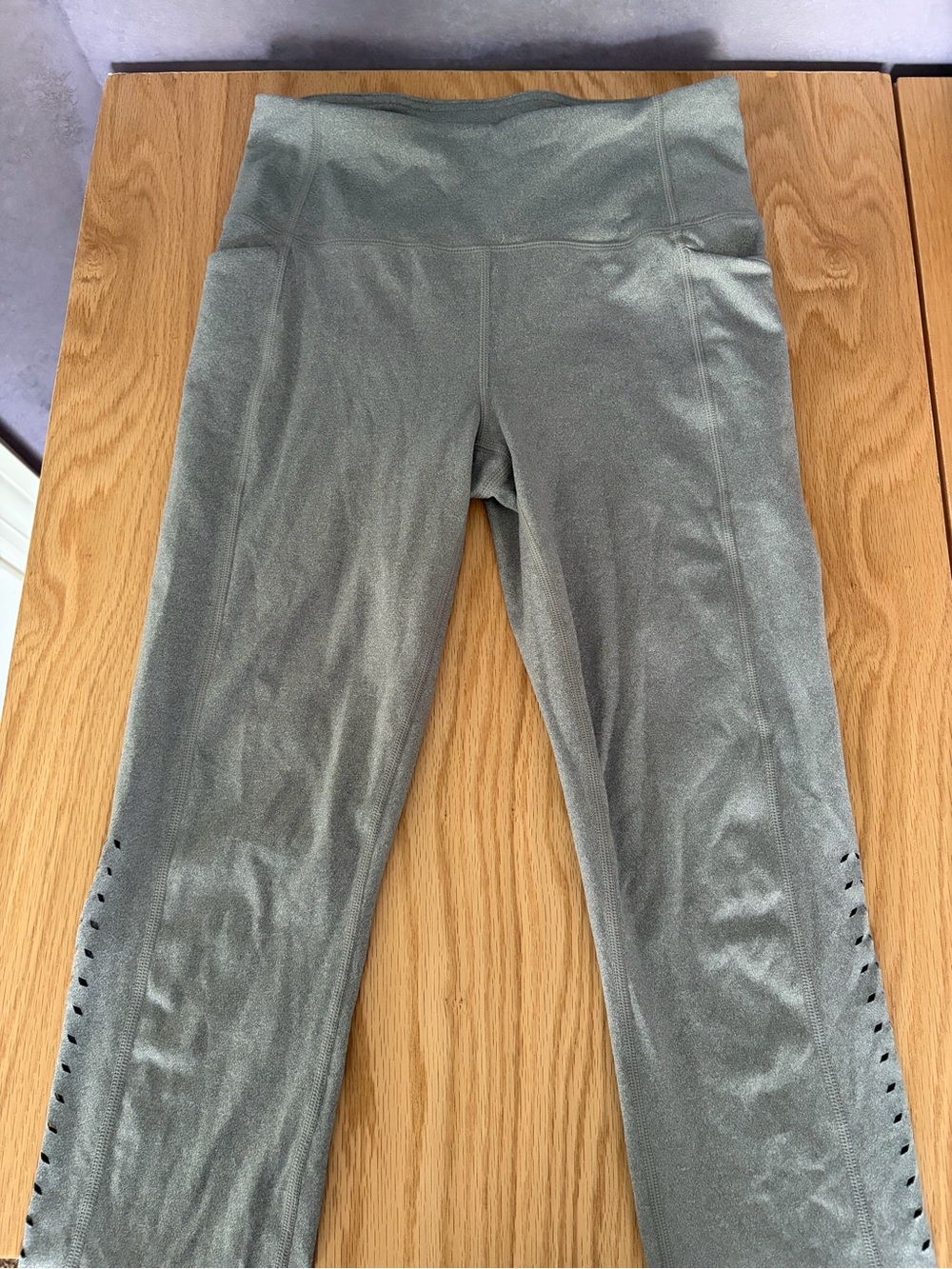 Member’s Mark Gray Perforated Leggings